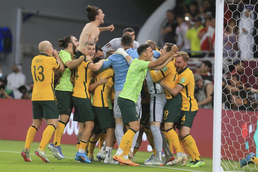 澳洲在點球大戰5:4擊敗祕魯，成功搶下世足賽門票