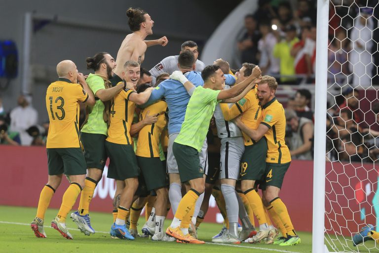 澳洲在點球大戰5:4擊敗祕魯，成功搶下世足賽門票