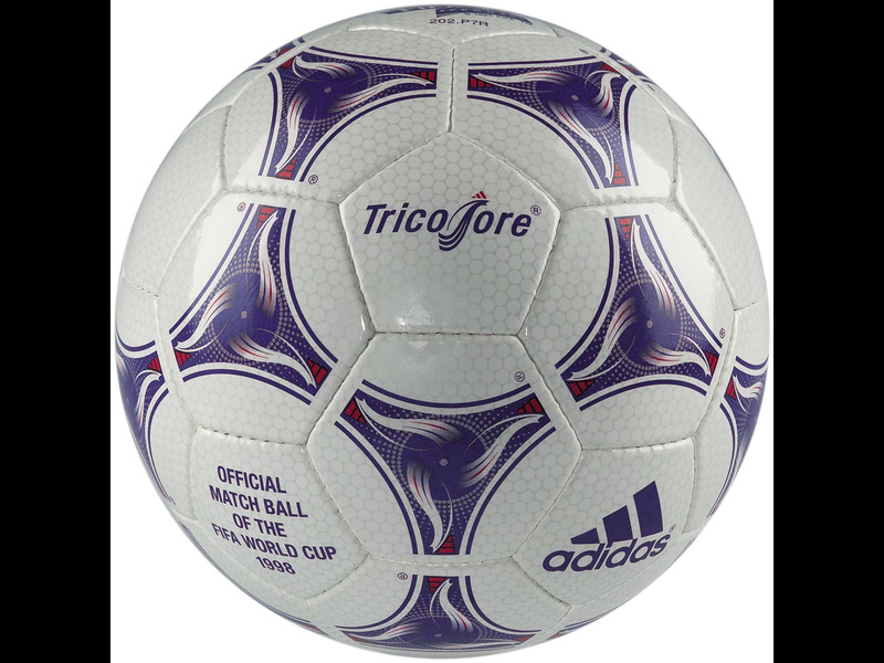 1998世足賽用球，三色球