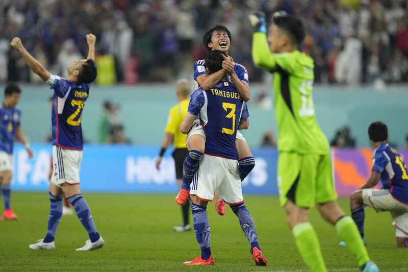 世足賽日本爆冷擊敗西班牙